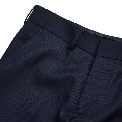 Boys navy suit trousers